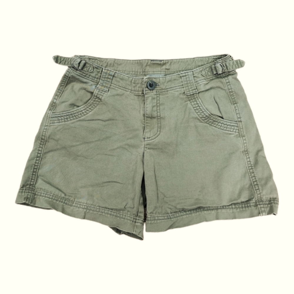 Athleta Army Green Short Size 2